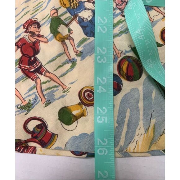 Vintage 1960's A-Line Graphic Patterned Skirt - Picture 9 of 9